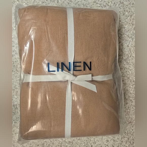 Shilucheng 100%Linen King Duvet Cover Set, Luxury Pure Natural French Flax Linen - Picture 11 of 11